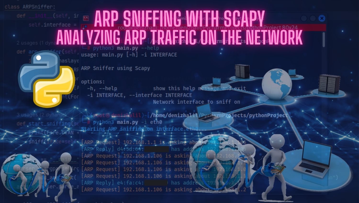 ARP Sniffing with Scapy Analyzing ARP Traffic on the Network