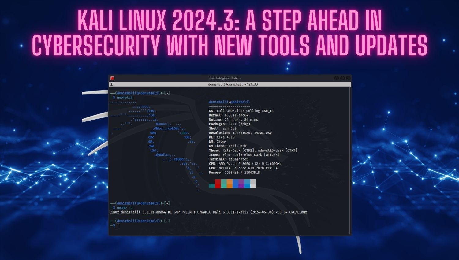 KalI LInux 2024.3: A Step Ahead In CybersecurIty wIth New Tools and Updates