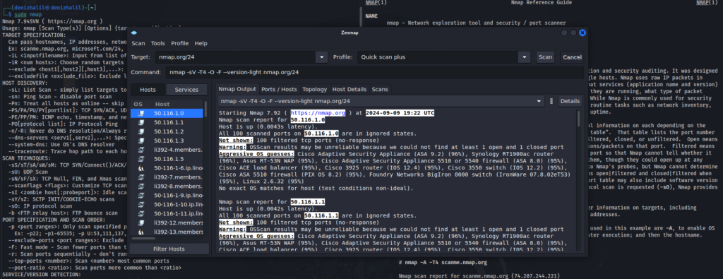 Zenmap Installation and Usage 
A Comprehensive Guide for Kali Linux