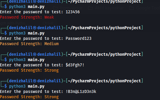 Password Security Tester
Password Strength Evaluator
Python Password Checker
Password Complexity Checker
Password Strength Tool in Python
