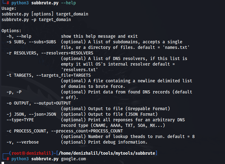 subbrute DNS Security