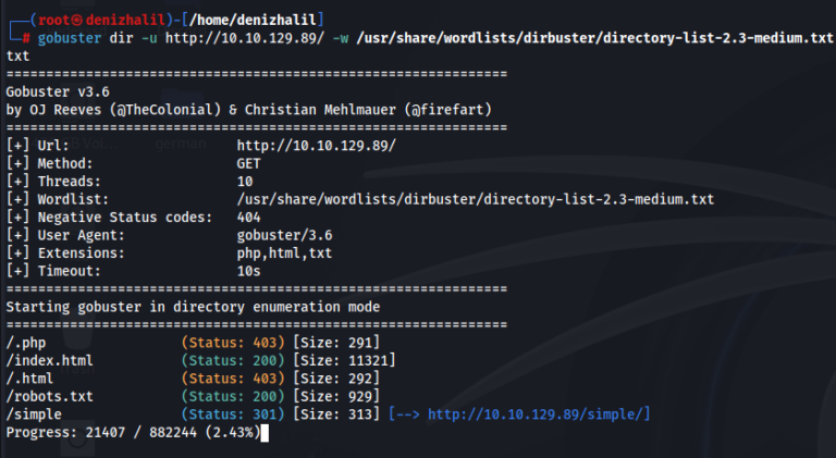 Simple CTF TryHackMe Walkthrough: A Step-by-Step Guide
