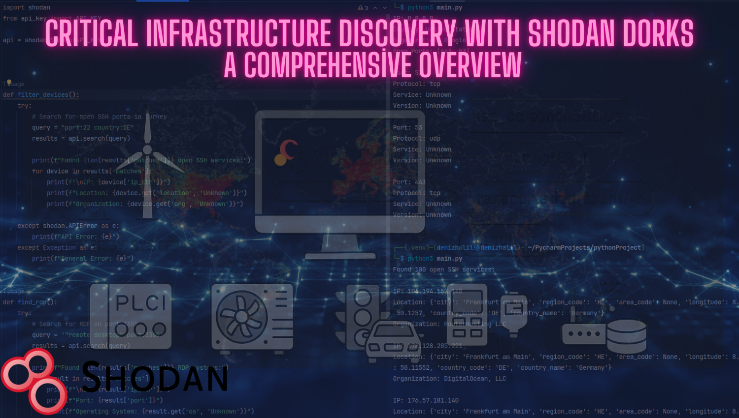 Shodan Usage Guide Detecting Vulnerable Devices with Python